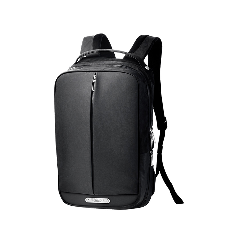 Cycling Commuter Backpack Laptop - BROOKS England Sparkhill バックパック、ヴィンテージサイクリング通勤用ラップトップバックパック、アーバンレジャースポーツリュックサック – ブラック