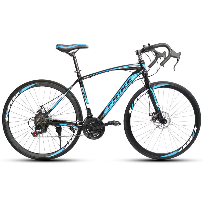 Cycling Commute Speed - FREIKE 700C 大人用ロードバイク マウンテンレーシング自転車 21速 ディスクブレーキ