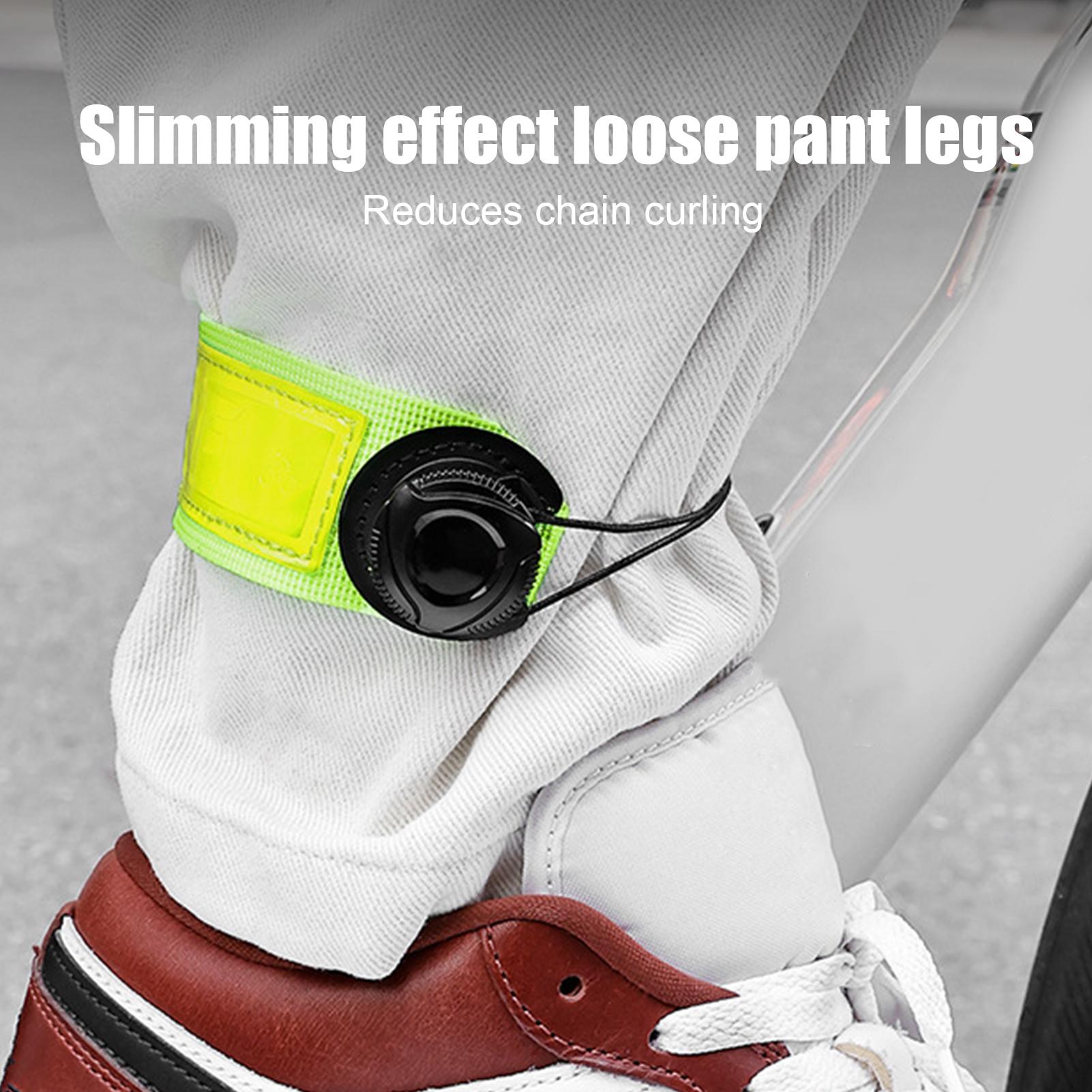 Cycling Commute Pants - 1PC バイクパンツレッグストラップ反射自転車ズボンバンド自転車ズボンストラップサイクリストバイカーハイカー女性男性毎日の通勤