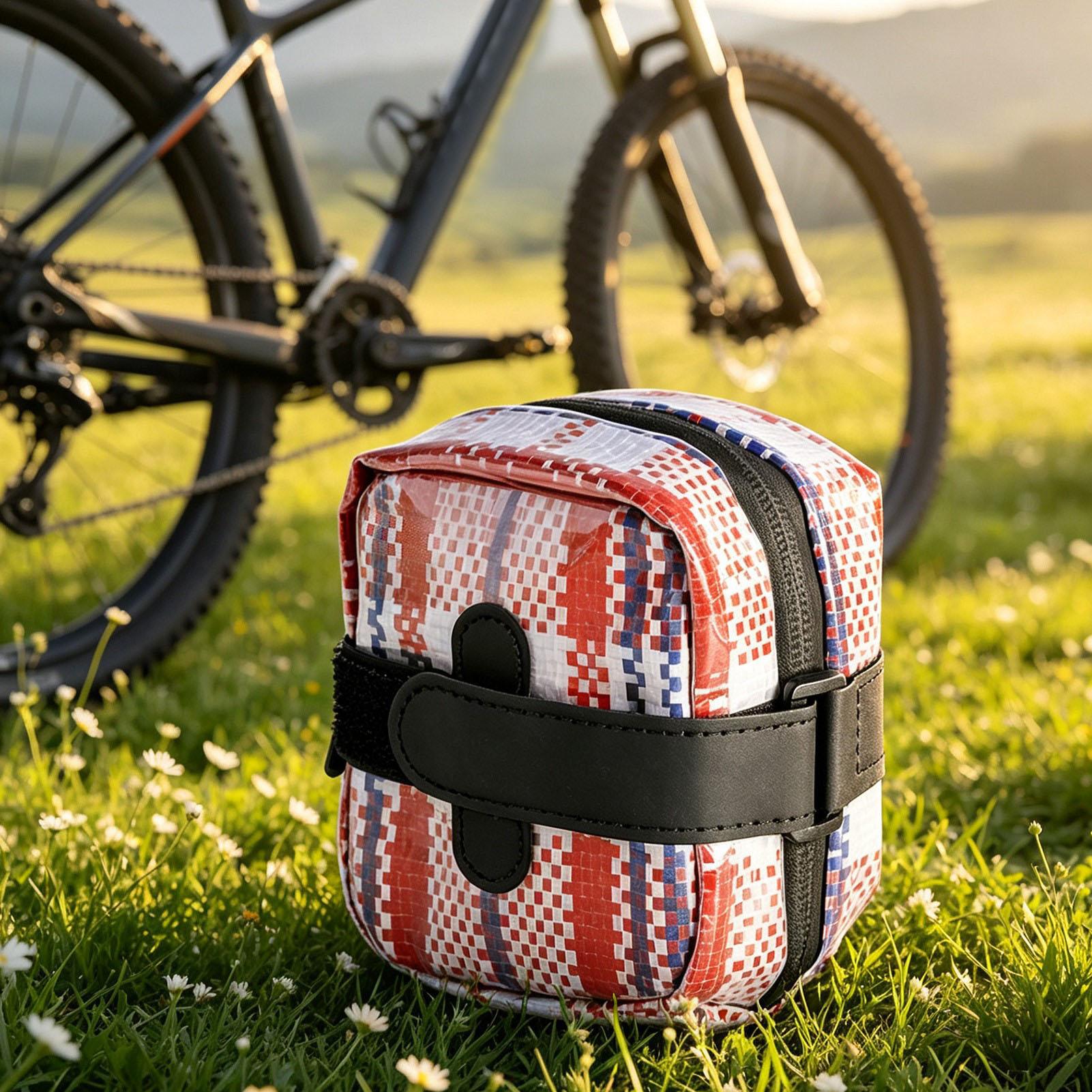 サドルバッグ バイク 自転車 サドル収納ポーチ 大容量 バイ - Saddle Bag Under Seat のレビューと価格