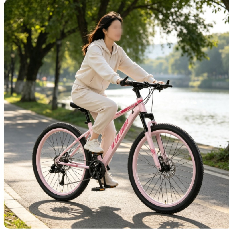 成人男性女性 24 インチマウンテンバイク衝撃吸収ロード自転 - Cycling Commute Speed のレビューと価格