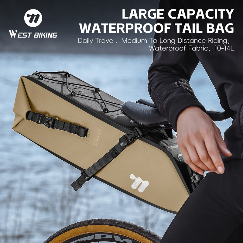 WEST BIKING バイクサドルバッグ 大容量サイクリン - Saddle Bag Under Seat のレビューと価格