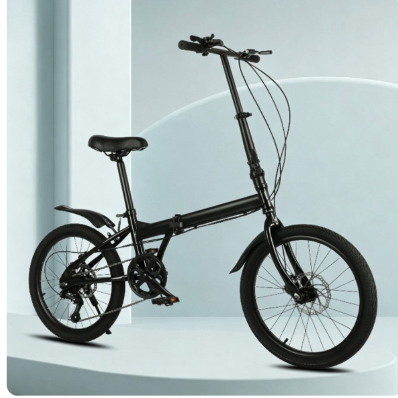 折りたたみ自転車 20 インチ男性女性大人都市通勤可変速自転 - Cycling Commute Speed のレビューと価格