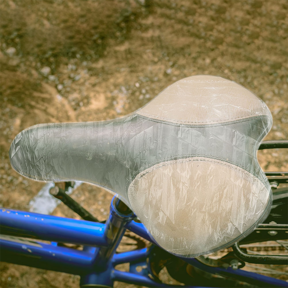 100個入り 防水サドルカバー ユニバーサルフィット バイク - Cycling Commute In Rain のレビューと価格