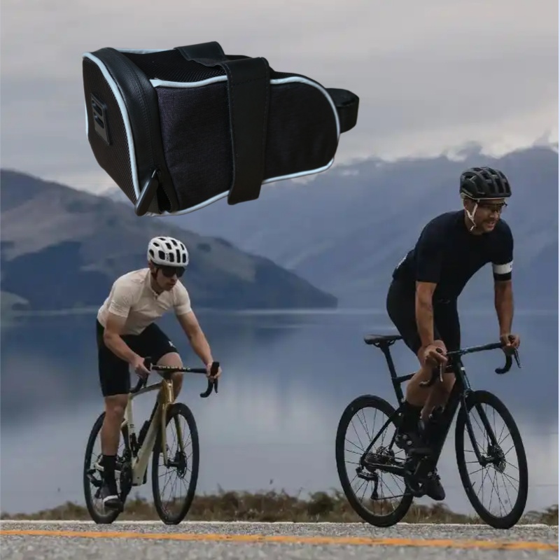ESLNF 自転車サドルバッグ ポータブルミニバイクテールバ - Saddle Bag Under Seat のレビューと価格