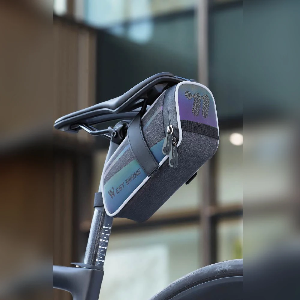 自転車サドルバッグ、小型ロードバイクシートバッグ、1.8L防 - Saddle Bag Under Seat のレビューと価格