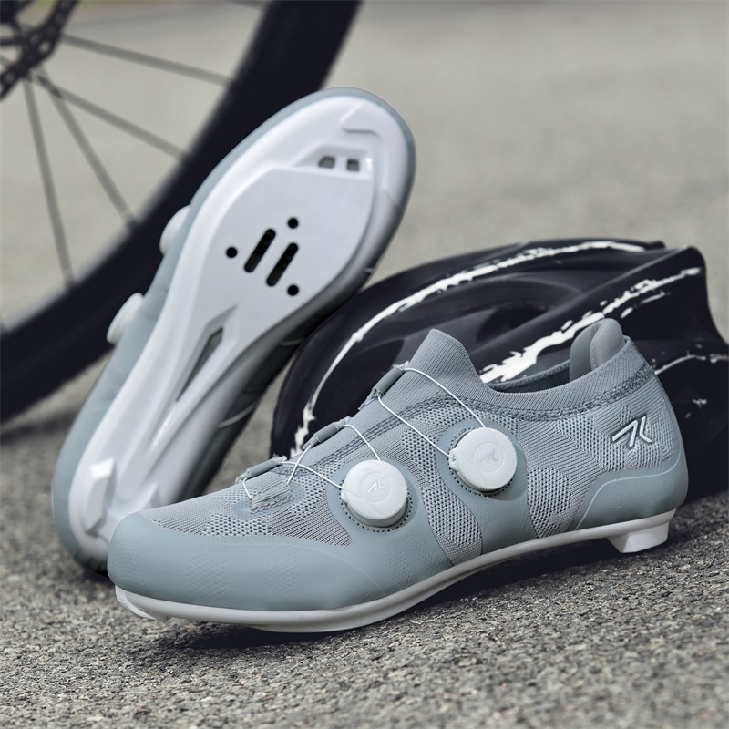 ロードサイクリングシューズ男性女性ピンク通気性セルフロックク - Cycling Commuter Shoes のレビューと価格
